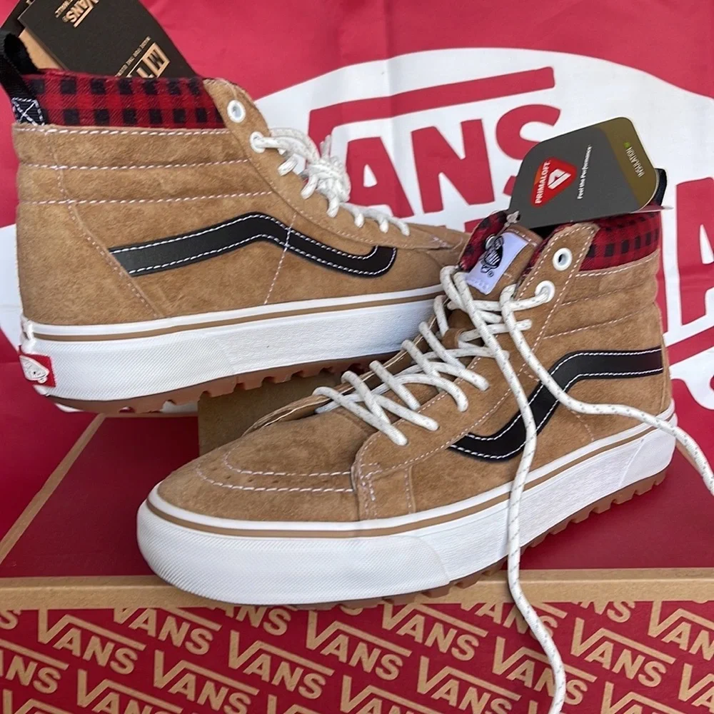 Vans Sk8-Hi Mte-1
Plaid Brown/Black
VNOA5HZYY49 Men’s boots - Picture 1 of 16